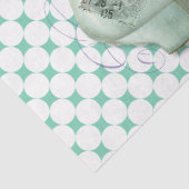 Stapelemvrouw van de Parijse schoenenbloem Tissuepapier (Detail)