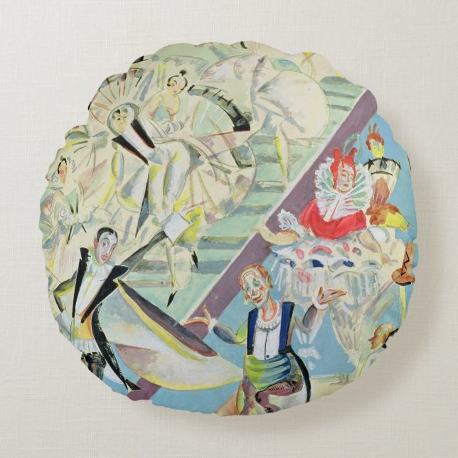 Stapelontwerp voor de operetta rond kussen (Voorkant)