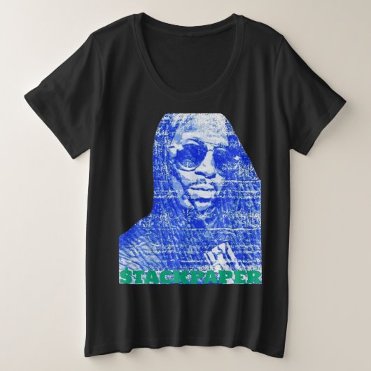 stapelpapier grote maat t-shirt (Design voorkant)