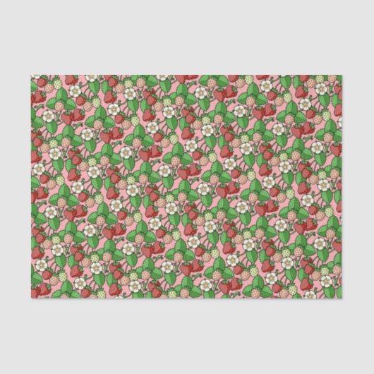 Stapelpapier voor aardbeienbomen tissuepapier (Voorkant)