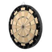Stapelregeling bruin en tan Combo Dartbord (Voorkant Rechts)