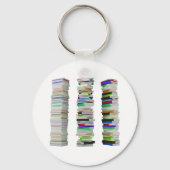 Stapels boeken Sleutelhanger (Achterkant)