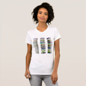 Stapels Boeken Vrouwen T-Shirt (Voorkant volledig)