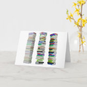 Stapels boeken Wenskaarten Kaart (Gele Bloem)