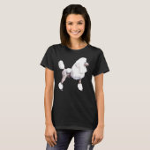 Stapelstandaard voor Hondenras T-shirt (Voorkant volledig)