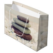 Stapelstenen Meditatieve Cairn Groot Cadeauzakje (Voorkant Gekanteld)