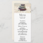 Stapelstenen Meditatieve Cairn Kaart (Voorkant / Achterkant)