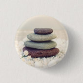 Stapelstenen Meditatieve Cairn Ronde Button 3,2 Cm (Voorkant)