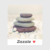 Stapelstenen Meditatieve Cairn Sticker (Vel)