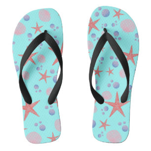 Stapelvis Zee schelpdiervis Kustzomer zeestrand Teenslippers