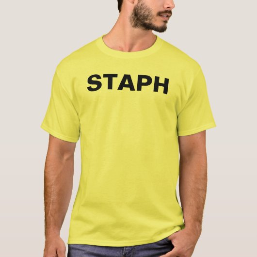 STAPH-shirt T-shirt (Voorkant)