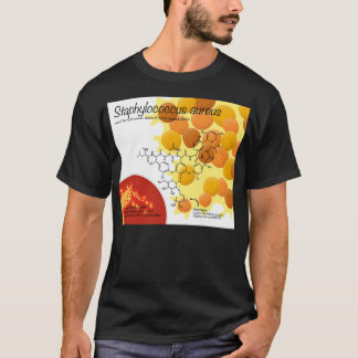 Staphylococcus aureus t-shirt