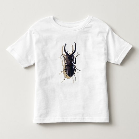 "Stapkever" Insecte Waterverf Art Kinder Shirts (Voorkant)