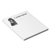 Stapler Guy-laptop Notitieblok (Schuin)