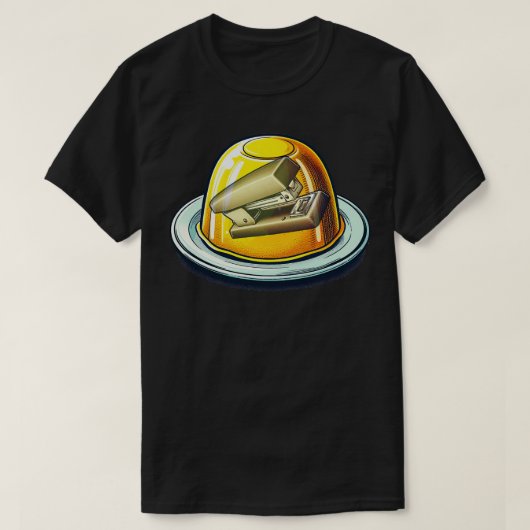 Stapler in Jello T-shirt (Design voorkant)