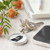 Stapler met Googly Eyes Sleutelhanger (Zijkant)