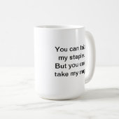 Stapler Opmerkingen Koffiemok (Voorkant rechts)