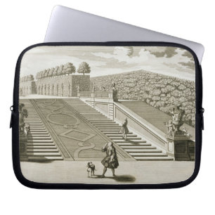 Stappen naar de tuin, Belvedere Palace, Vie Laptop Sleeve
