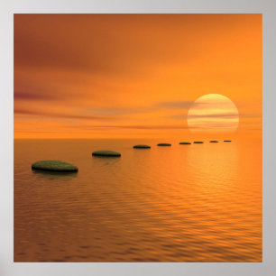 Stappen naar de zon poster