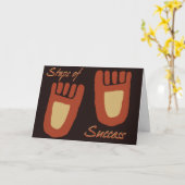 Stappen van Succes Kaart (Gele Bloem)