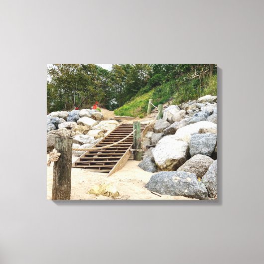 Stappen van Vernieuwing Canvas Afdruk (Voorkant)