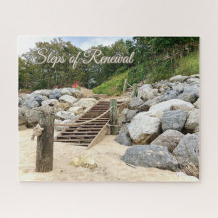 Stappen van vernieuwing legpuzzel