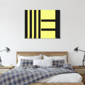 Star abstract expressionism painting art canvas afdruk (Insitu (Slaapkamer))