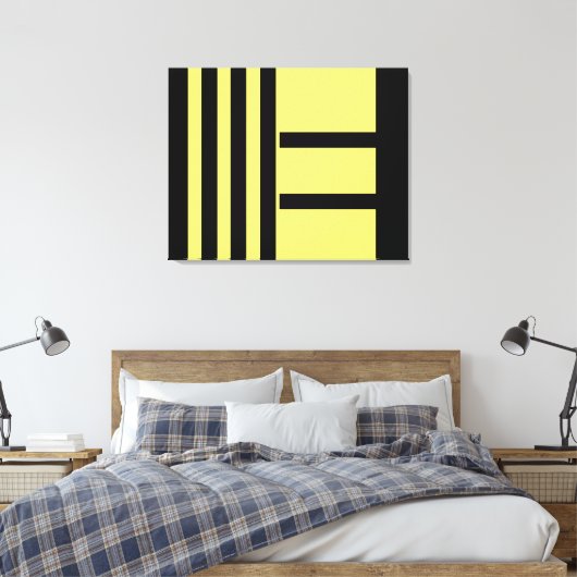 Star abstract expressionism painting art canvas afdruk (Insitu (Slaapkamer))