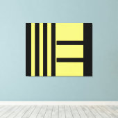 Star abstract expressionism painting art canvas afdruk (Insitu (Houten vloer))