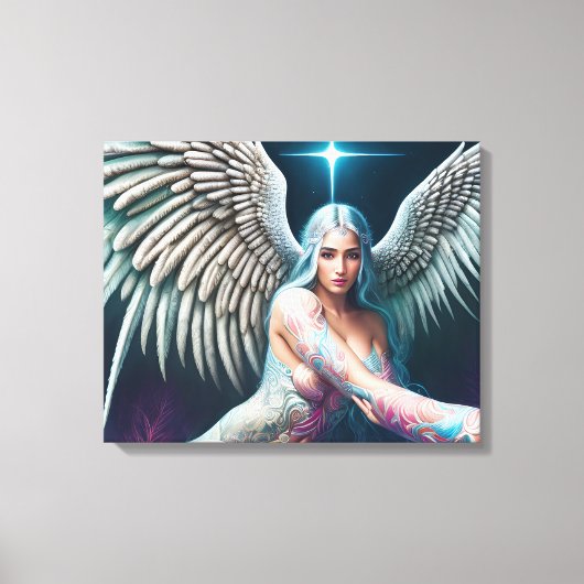 Star Angel Canvas Afdruk (Voorkant)