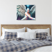 Star Angel Canvas Afdruk (Insitu (Slaapkamer))