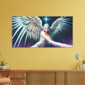 Star Angel Canvas Afdruk (Insitu (Woonkamer))