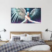 Star Angel Canvas Afdruk (Insitu (Slaapkamer))