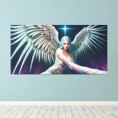 Star Angel Canvas Afdruk (Insitu (Houten vloer))