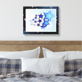 Star Art Wrapped Canvas (Insitu (Slaapkamer))