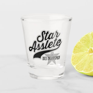 Star Asslete Shot Glas