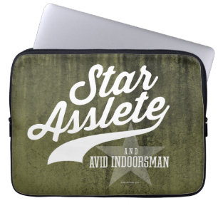 Star Asslete (Vid Indoorsman) Laptop Sleeve
