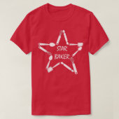Star Baker Funny Baking Life Pastry Chef Confectio T-shirt (Design voorkant)