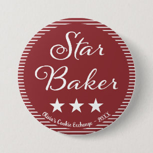 Star Baker Prize Award Button