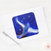 Star Bird Vierkante Sticker (Envelop)