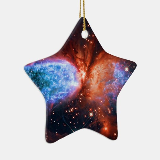 Star Birth in Constellation Cygnus, The Swan Keramisch Ornament (Rechts)