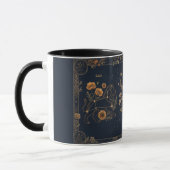 Star Botany Vintage Celestial Gold & Navy Mug (Gauche)