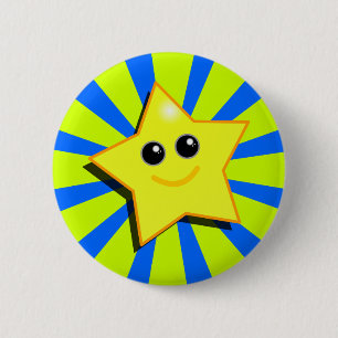 STAR-Button Ronde Button 5,7 Cm