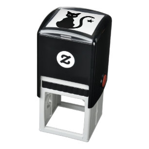 Star Cat Self-Inking Stamp Zelfinktende Stempel
