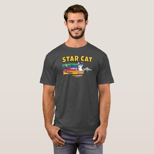 Star Cat T-shirt (Voorkant volledig)