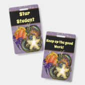 Star Catcher Dragon Star Student Badge (Front & Back)