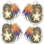 Star Catcher Ggloed Star Dragon Sticker (Voorkant)