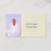 Star Christelijk Light Cross visitekaartje (Achterkant)