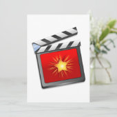 Star Clapper Board Kaart (Staand voorkant)