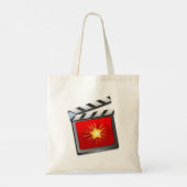 Star Clapper Board Tote Bag (Achterkant)